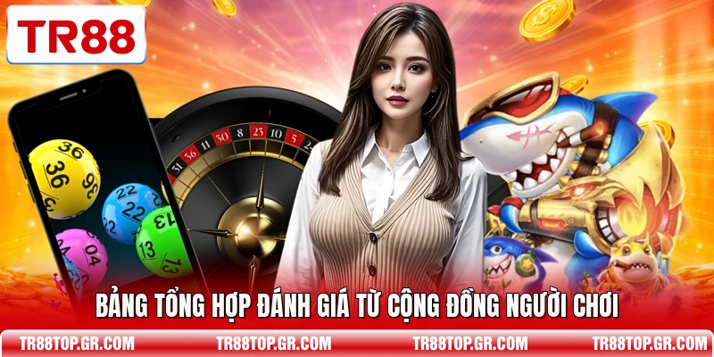 Bảng tổng hợp đánh giá từ cộng đồng người chơi
